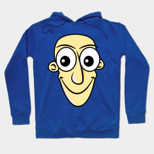 Grinning Funny Face Cartoon Emoji Hoodie